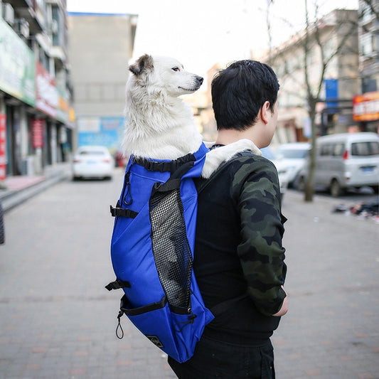 Dog Carrier Backpack – Breathable Travel Bag for Small & Medium Dogs