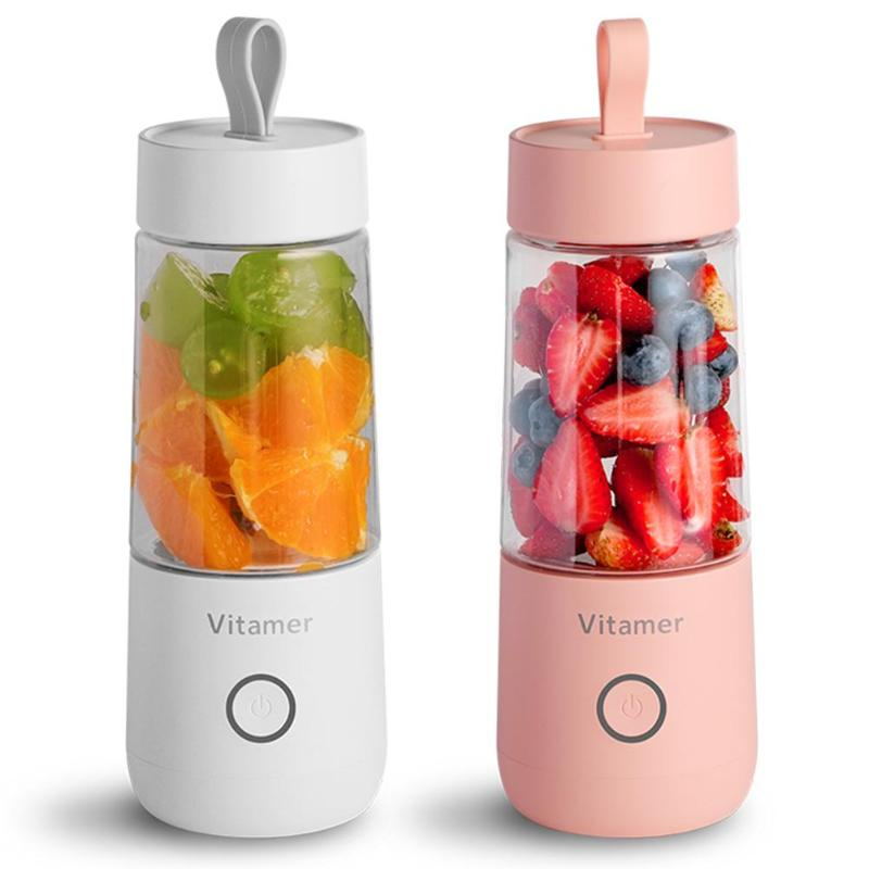 350ml Portable USB Smoothie Blender Cup – Premium On-The-Go Mixer