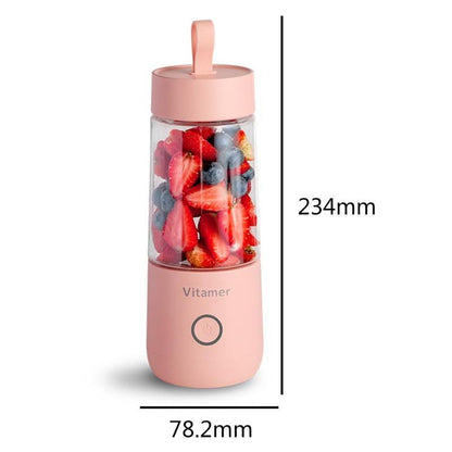 350ml Portable USB Smoothie Blender Cup – Premium On-The-Go Mixer