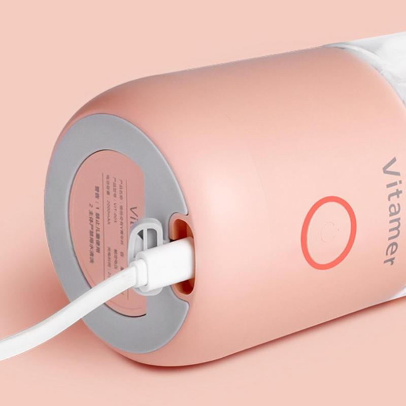 350ml Portable USB Smoothie Blender Cup – Premium On-The-Go Mixer