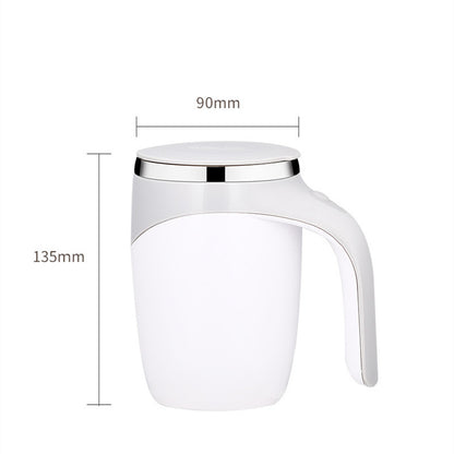 Rechargeable Automatic Stirring Cup – Magnetic Self-Mixing Coffee Mug for Instant Drinks (Lazy Milkshake & Latte Maker)