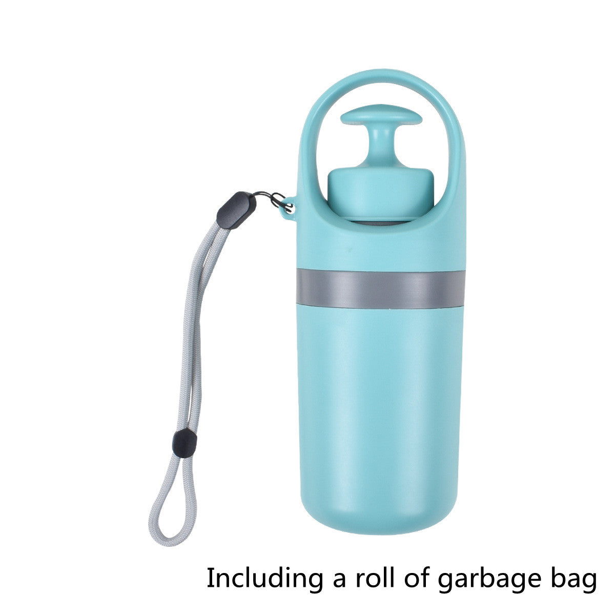 One-Hand Dog Pooper Scooper with Built-In Bag Dispenser
