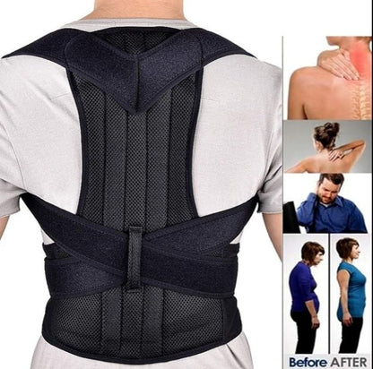 Posture Support Shoulder Belt – Adjustable Back Support for Daily Use