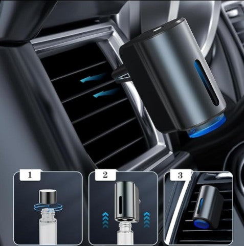 Smart Luxury Car Aroma Diffuser – LED Mist & Fresh Air Mood Enhancer