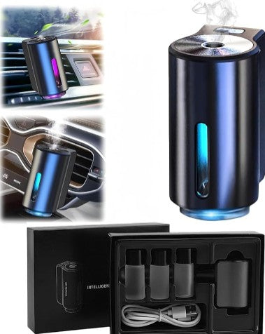 Smart Luxury Car Aroma Diffuser – LED Mist & Fresh Air Mood Enhancer