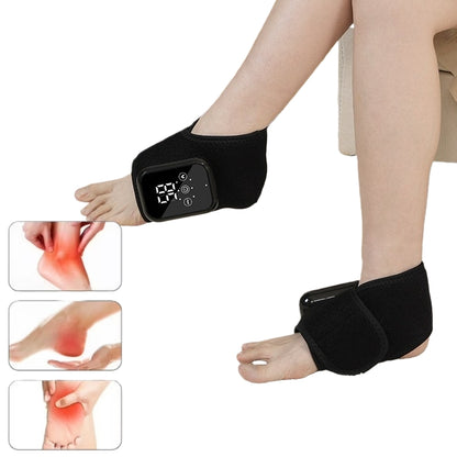 Electric Heating Ankle Massager – Hot Compress & Cordless Relief for Joints